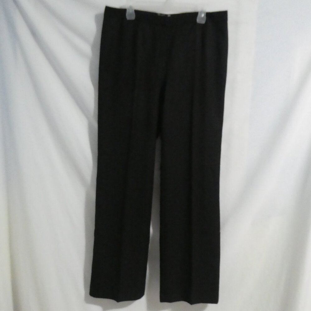 LE SUIT | size 12 | Black Dress Pants / Slacks / Trousers